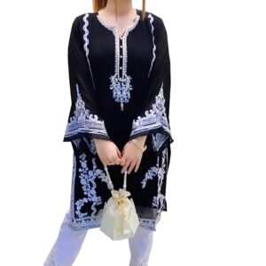 Bollyclues Women's Georgette Salwar Suit Set