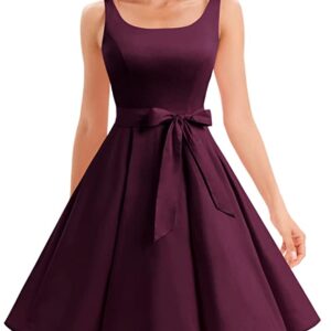 Bbonlinedress 1950's Bowknot Vintage Retro Polka Dot Rockabilly Swing Dress