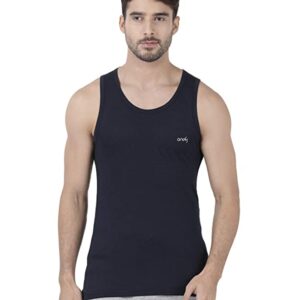 one8 by Virat Kohli Men's Solid Vest