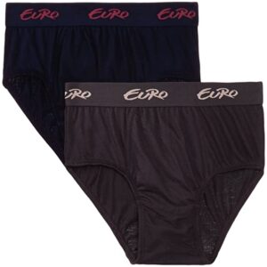 Euro Men's Cotton Brief(Colors & Print May Vary)