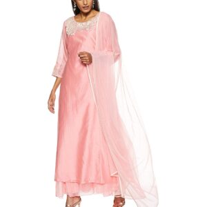 Satya Paul Women's Anarkali Salwar Suit Set