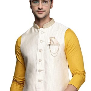 Manyavar Men Men's Nehru Jacket